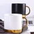 Import Luxury design exquisite porcelain custom logo coffee mug with gold handle from China