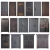 Import Luxury design high quality low price single double exterior security steel door from China