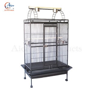 Luxury design metal products free parrot cage