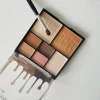 Makeup cosmetics 7 colors private Label pigmented eye shadow