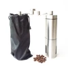 Manual stainless steel coffee grinder for home use
