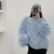 Import Manufacturer Knitted Soft Hollow Out Sweater Real Fur Trimming Women Fur Collar Cashmere Sweater from China