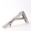 Manufacturer metal support wall mounted angle stainless steel shelf bracket