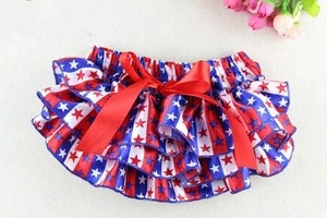 Many Colors Baby Girls Satin Western Styles Bloomers Soft Ruffle Baby Underwear