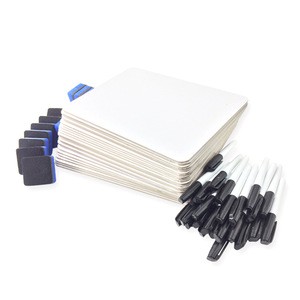 Marker Dry Erase Frameless Writing Lapboard Whiteboard Double Sided Dry Erase Board