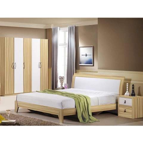 MDF  melamine bedroom furniture  modern bedroom furniture set