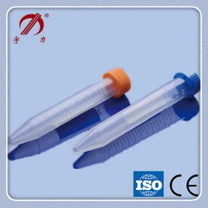 Medical Centrifuge tube with conical bottom and screw cap