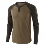 Men raglan baseball t shirt long sleeve jersey t shirts plain baseball tee custom