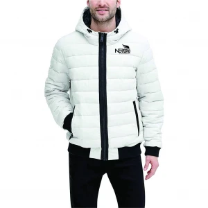 Mens High Quality Puffer Hooded Jacket