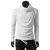 Import Mens T-Shirt Autumn Winter High Collar Turtle Neck Pullover Solid Casual Male Tee Long Sleeve Tops from China