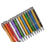 Metal  and Promotional  Crystal Diamond  Roller Ball Point Pens for School Home