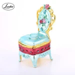 metal creative jewelry box ring box wedding wedding gift home accessories dressing table decoration