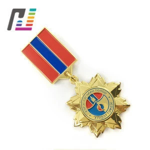 Metal Material and Art&amp;Collectible Use Custom Military award medal