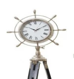 Metal Tripod Floor Clock