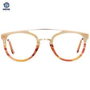 Metal&Plastic Transparent Oversized Prescriptin Eyewear Optical Eyeglass Frame Parts For Glasses Dropshipping