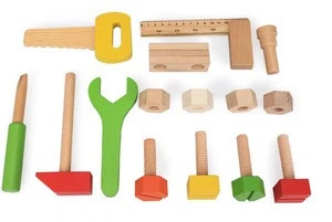 MeToy classic boy toys mechanic tool box set Popular wooden work bench tool set toy