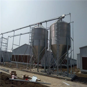 MH-Series Grain Storage Silo for Poultry Farm Feeding System