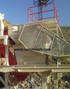 MIDDLE CAPACITY SEMI MOBILE JAW CRUSHER FOR QUARRY PLANT