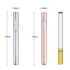 Mini Aluminum Rechargeable Windproof Slim Electric USB Cigarette Cigar Lighter 8 Colors