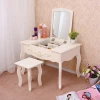 Mini dresser simple large-sized apartment suitable modern multifunctional bedroom windows makeup dressing table