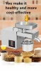 Mini Oil Press Machine Small Household Fully Automatic Flax Seed Olive Peanut Cold Press