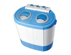 Mini semi-automatic twin tub washing machine small electric washing machine protable washer baby washer