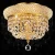 Import mini small ceiling light crystal 25cm 10&quot;inch chandelier ceiling lamp for home house bedroom living room dining korridor studio from China