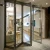 Import MJL OEM / ODM Aluminum Bifold Glass Door , Folding Doors Design for Home from China