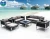 Import Modern Cheap PE Outdoor Garden Wicker Rattan Sofa Sets Patio Furniture from China
