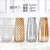 Import modern colorful crystal glass vases for home deco from China