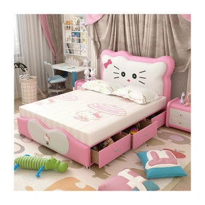 Modern Design Affordable Children Bedroom Furniture Girl Kid Bed CB14