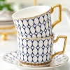 Modern Design Bone china coffee tea cup set LOGO customized acceptable