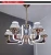 Import Modern Gold Lamp Deluxe Stainless Steel Acrylic Lamp Arm Glow Crystal Chandelier LED Energy Saving Lamp from China