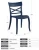 Import Modern high quality popular dining plastic chair nordic plastic chair outdoor plastic chair from China