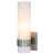 Import Modern Indoor Home Wall Light Hotel ADA Glass Wall Sconce, Brushed Nickel Bathroom Vanity Light from China