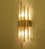 modern indoor wall light bedside lamp luxury led lamps gold vintage crystal wall lamp