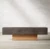 Import Modern Living room furniture  brown wooden cement top tee table Coffee Table from China
