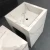 Import Modern unique designs artificial marble stone bathroom sink, double holes faucet sink, bathroom sinks vanity from China