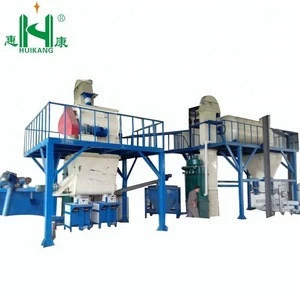 More than 10m3/h output dry mixing plant machine for perlite with cement and sand