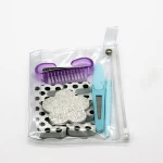 Most popular girls promotion travel nail art pedicure tools manicure set of 6pcs