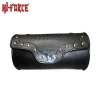 Motorcycle Fork Bag Handlebar Leather Tool Pouch Bags