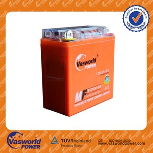 Motorcycle parts 12v 5ah gel motorcycle battery for Motorcycle Electrical System