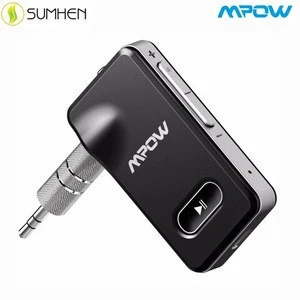 Mpow B129 Wireless Audio Adapter Bluetooth 4.1 Receiver Car Kit with 3.5mm Aux/jack Stereo Output For Car Home Speaker Headphone