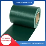 Multi Color Garden Privacy Screen Fence PVC Tarpaulin Strips Rolls