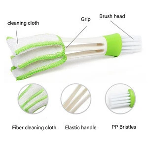 Multifunction Cleaning Brush for Car Indoor Air-Condition Car Detailing Care  Car keyboard windows Brush Tool