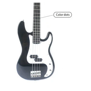 musical instruments 4 string electric bass guitar high quality pickups low price