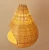 Import natural bamboo basket woven decorative cage project chain chandelier light rattan ball pendant suspension lamp from China