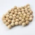 Import Natural color beech wood ball DIY spherical round wooden beads crafts 50pcs from China