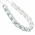 Import Natural cut oval aquamarine 7x5mm gemstone bracelet handmade jewelry 925 sterling silver adjustable chain bracelet supplier from India
