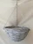 Import Natural Rustic Rattan Hanging Basket for  plant Garden baskets 10 inches flower planter from China